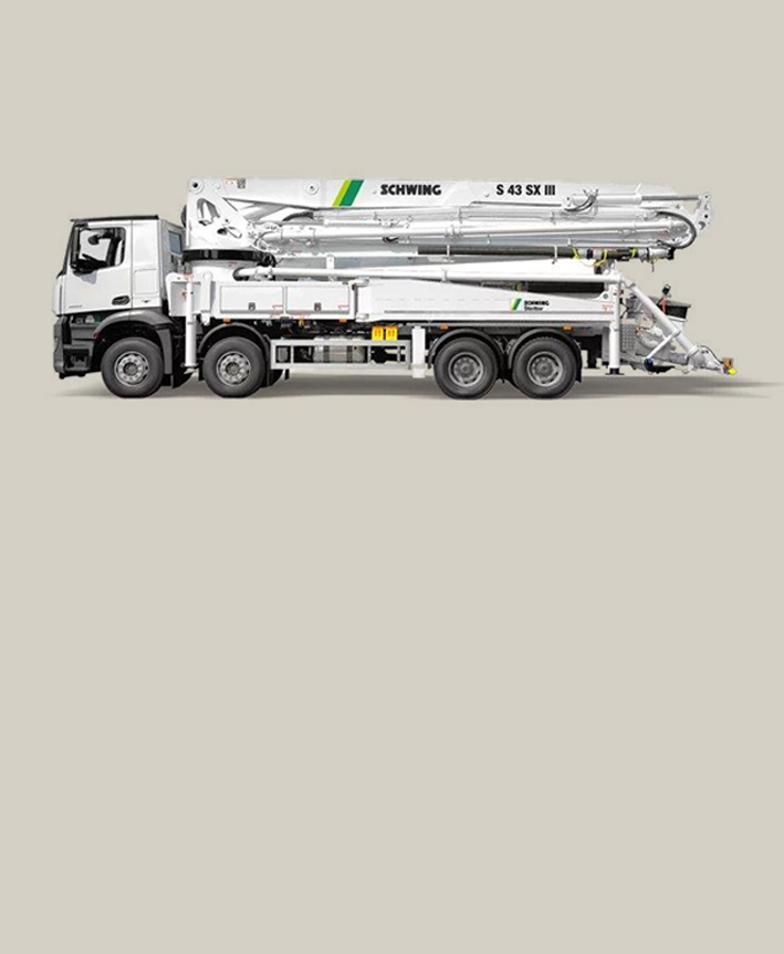 
	Schwing Stetter Truck-Mounted
	Concrete Pumps
